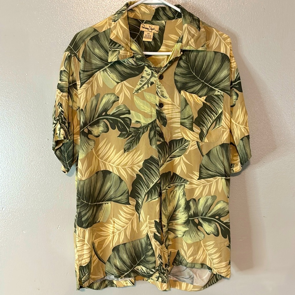 Panama Jack Hawaiian Button Down Shirt Size XL in excellent condition